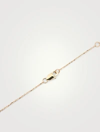 Bonheur 14K Gold Birthstone Necklace With Topaz