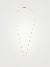 Fireworks 18K Gold Pendant Necklace With Diamonds