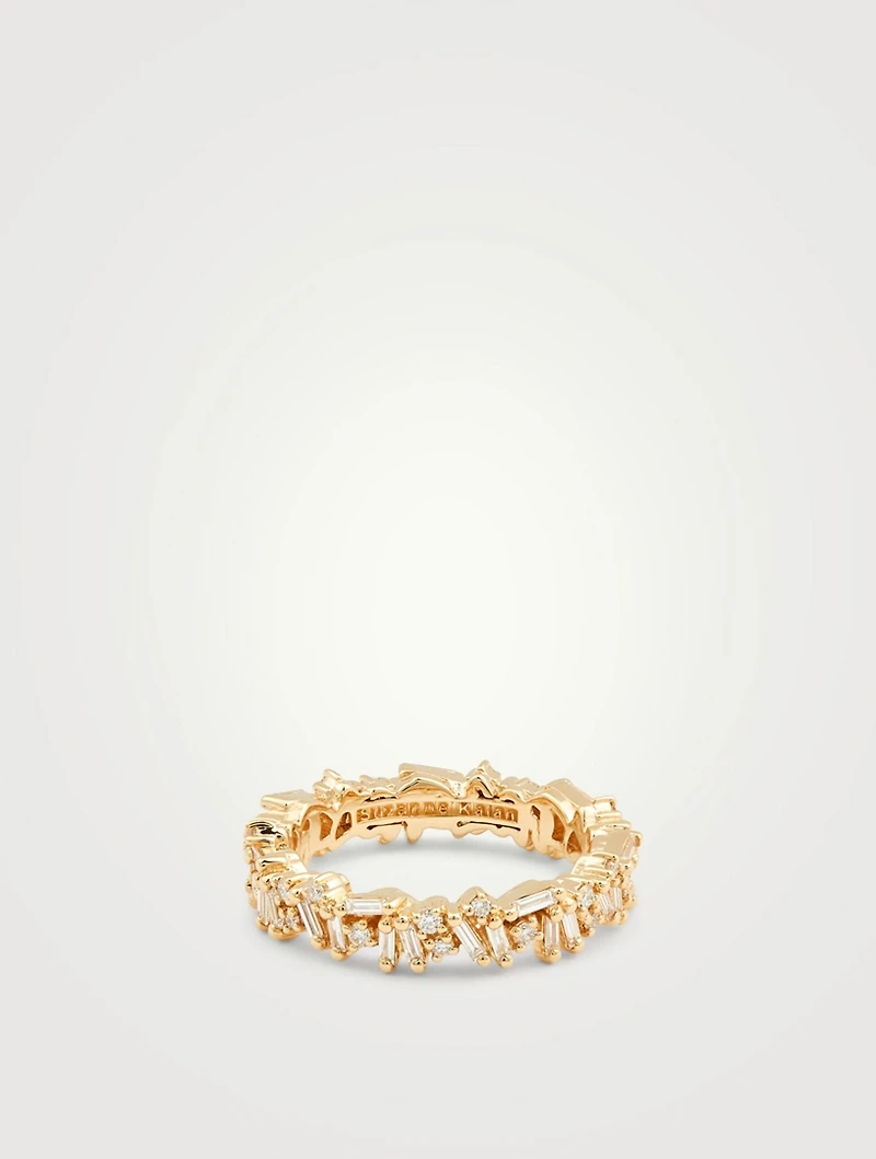 Fireworks 18K Gold Icon Eternity Band With Diamonds