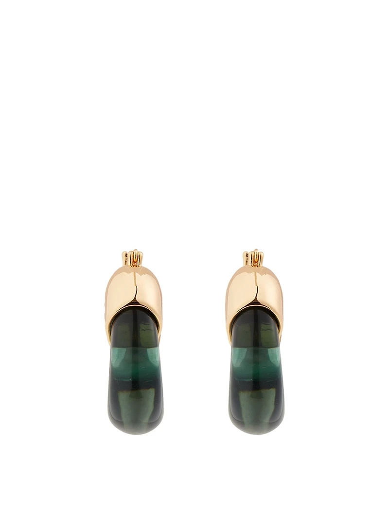 Organic Hoop Earrings
