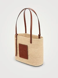 Small Square Basket Bag