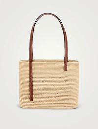 Small Square Basket Bag