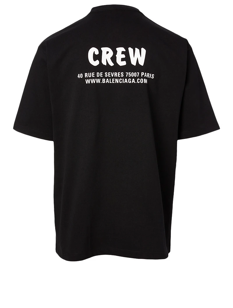Crew Cotton Oversized T-Shirt