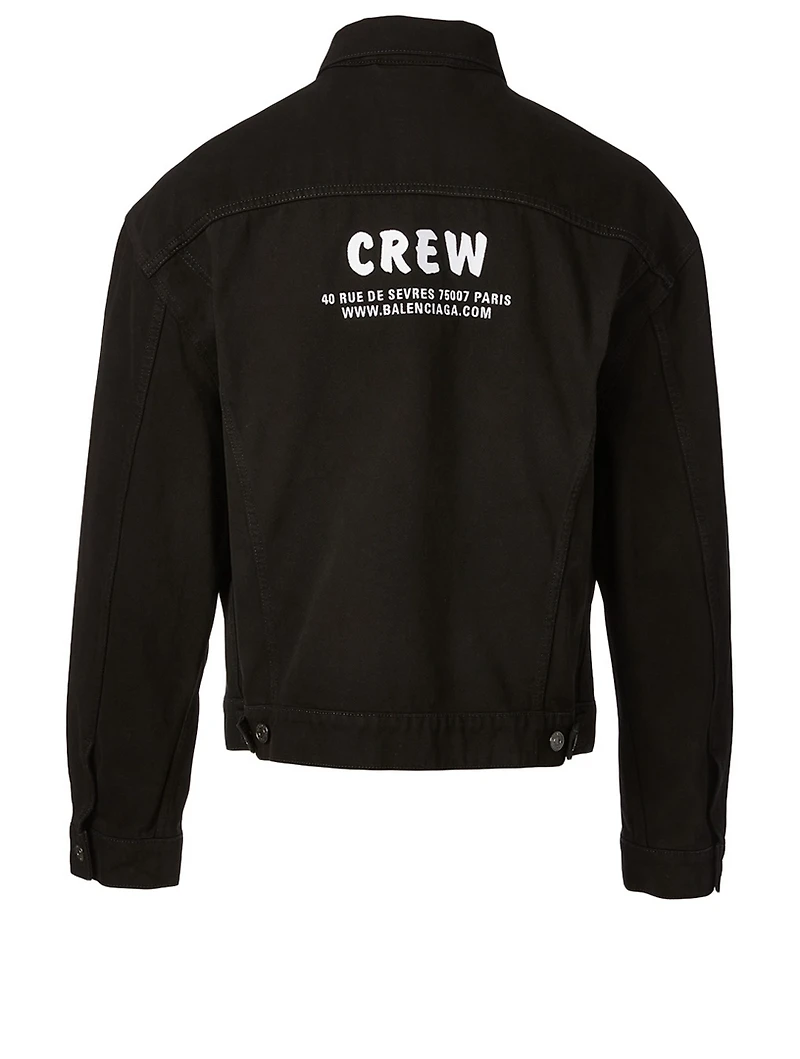 Crew Oversized Denim Jacket