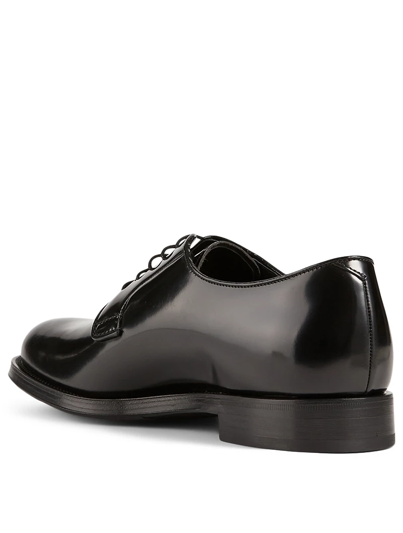 Spazzalato Leather Derby Shoes