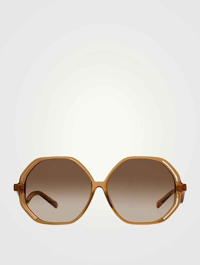 Una Geometric Sunglasses