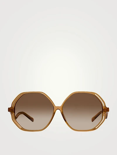 Una Geometric Sunglasses