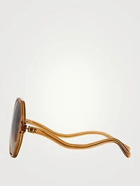 Una Geometric Sunglasses