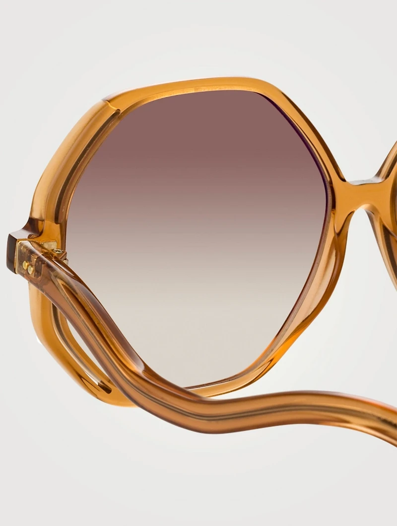 Una Geometric Sunglasses