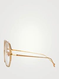 Alona Geometric Optical Glasses