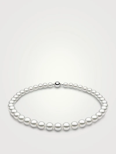 Classic 18K Gold Australian South Sea Pearl Necklace