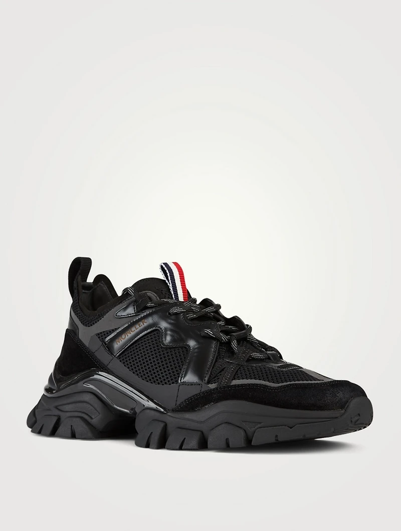 Leave No Trace Suede And Mesh Sneakers