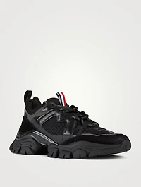 Leave No Trace Suede And Mesh Sneakers