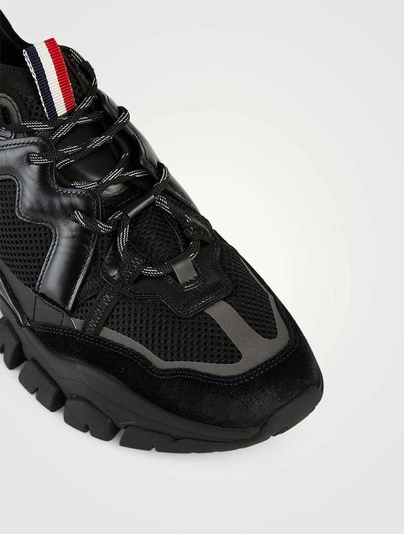 Leave No Trace Suede And Mesh Sneakers