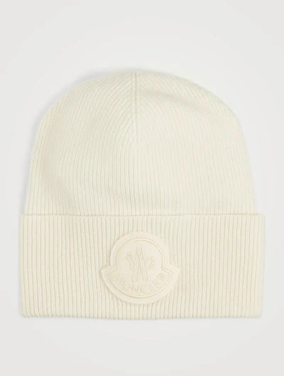 Wool And Cashmere Toque With Logo