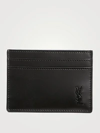 YSL Monogram Leather Card Holder