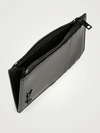 Tiny YSL Monogram Fragrments Leather Card Holder