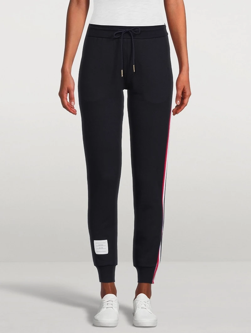 Classic Loopback Sweatpants With Side Stripe
