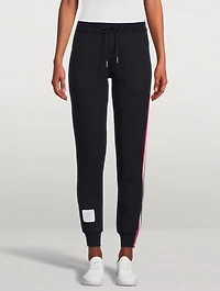 Classic Loopback Sweatpants With Side Stripe