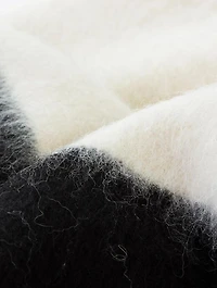 The Siempre Recycled Alpaca And Wool Blanket