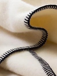The Siempre Speakeasy Recycled Alpaca And Wool Blanket