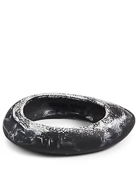 Small Rock Resin Bangle Bracelet