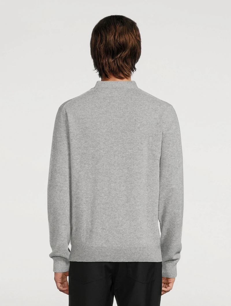 Wool V-Neck Cardigan