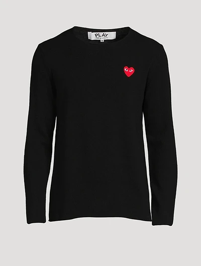 Wool Long-Sleeve Sweater