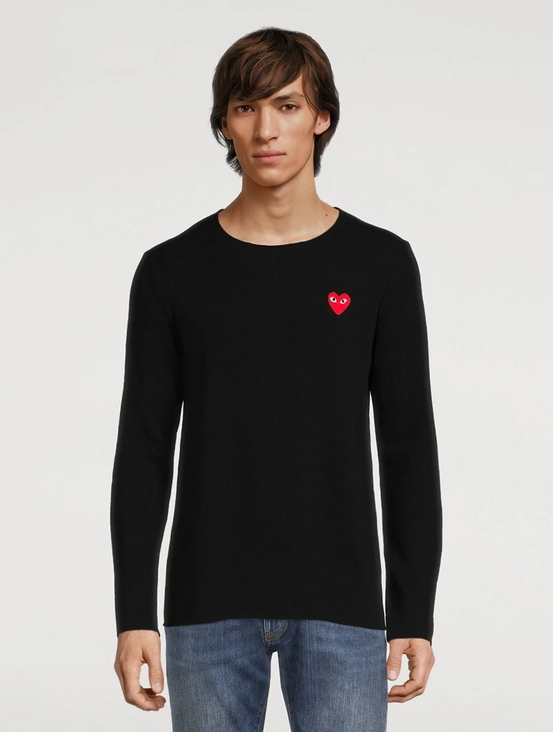Wool Long-Sleeve Sweater