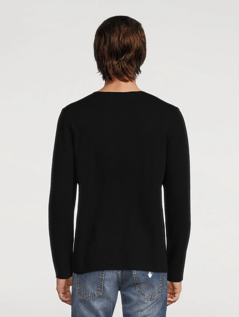 Wool Long-Sleeve Sweater