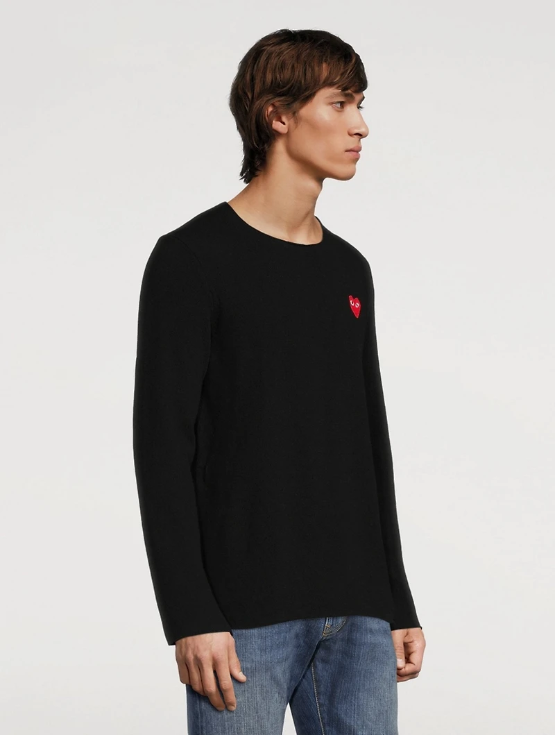 Wool Long-Sleeve Sweater