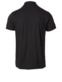 Cotton Polo Shirt With Embossed Logo