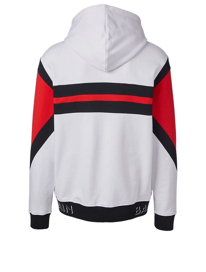 Cotton Colourblock Hoodie
