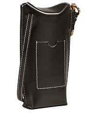 Mini Gate Pocket Leather Crossbody Bag