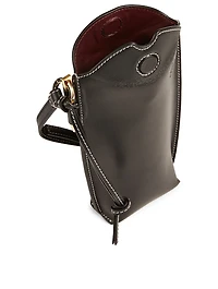 Mini Gate Pocket Leather Crossbody Bag