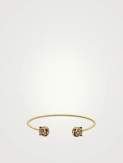 Le Marché Des Merveilles 18K Gold Cuff Bracelet