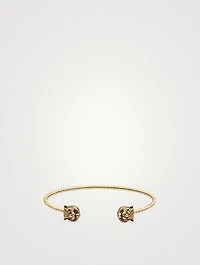 Le Marché Des Merveilles 18K Gold Cuff Bracelet