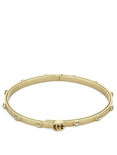 GG Running 18K Gold Bangle Bracelet