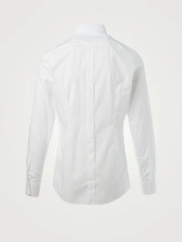 Cotton Slim-Fit Shirt With Patch