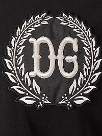 Cotton T-Shirt With Logo Patch