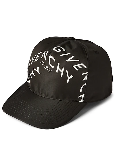 Ball Cap With Refracted Logo
