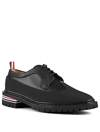 Leather Longwing Brogue Lace-Up Shoes