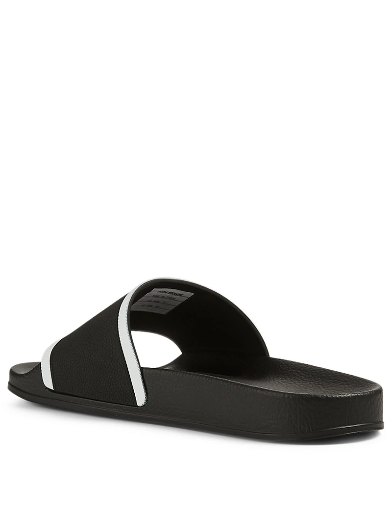Rubber Slide Sandals