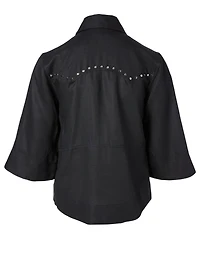 Linen Buttoned Blouse