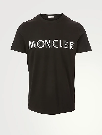 Cotton T-Shirt With Typeface Logo