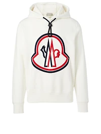 Cotton Hoodie With Embroidered Logo