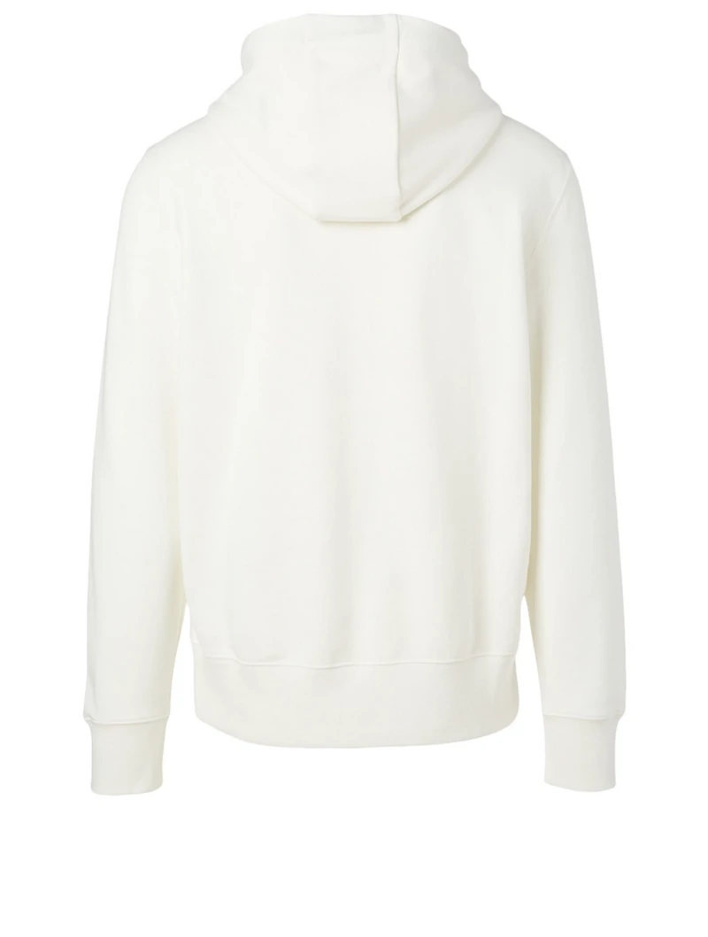 Cotton Hoodie With Embroidered Logo