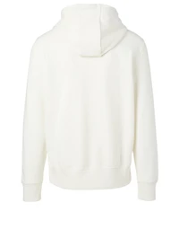 Cotton Hoodie With Embroidered Logo