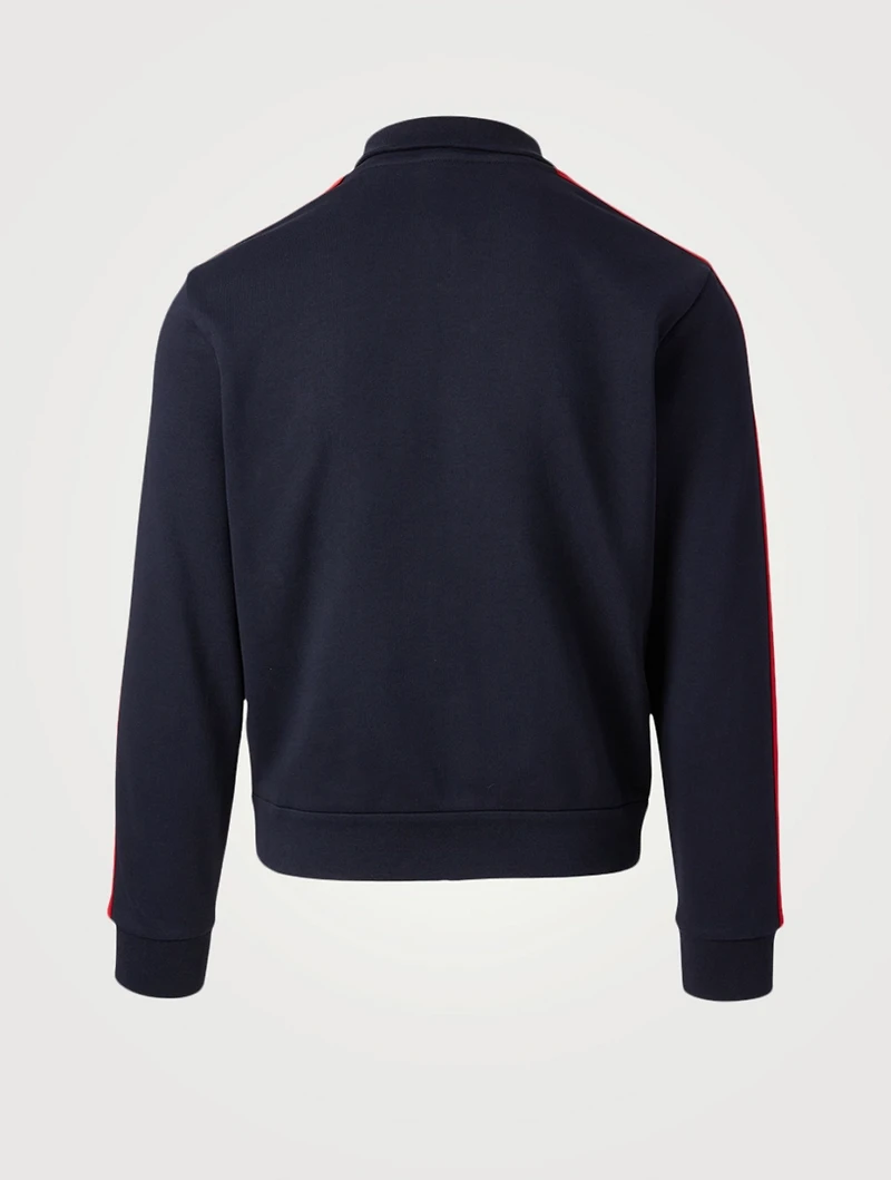 Cotton Zip Track Jacket