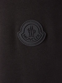 Zip Hoodie With Grosgrain Logo
